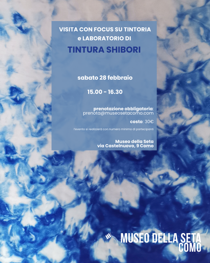 Laboratorio di tintura Shibori 